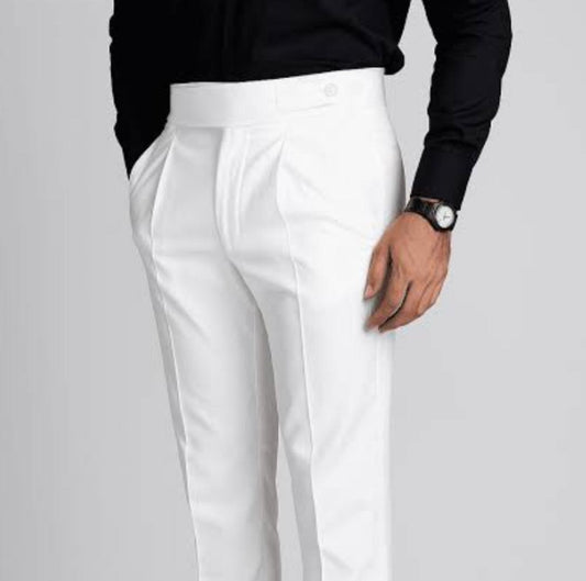 White Gurkha trouser