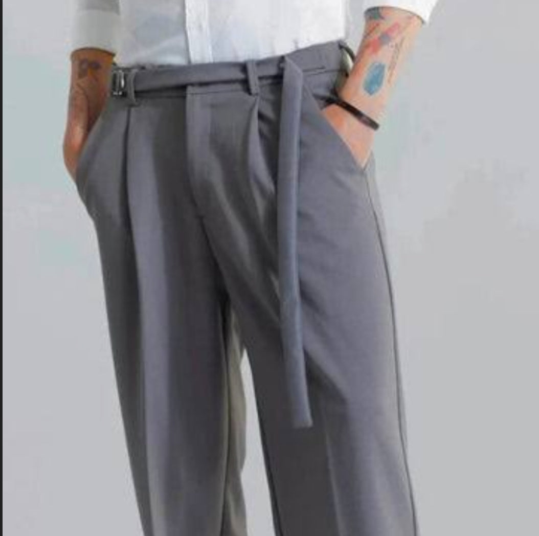 Grey Korean Pants