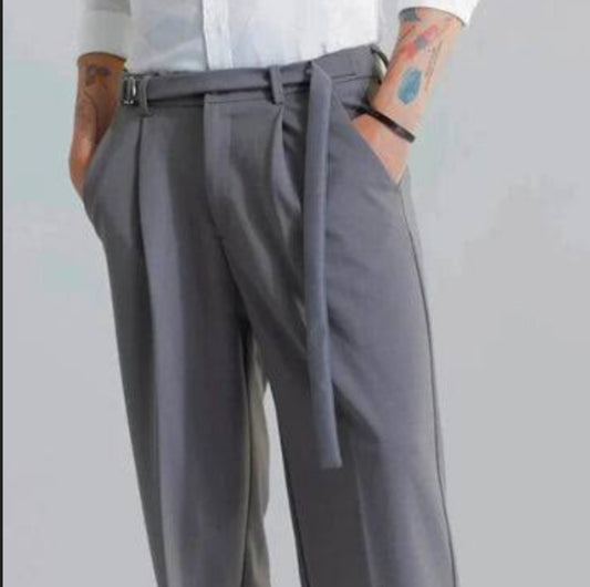 Grey Korean Pants
