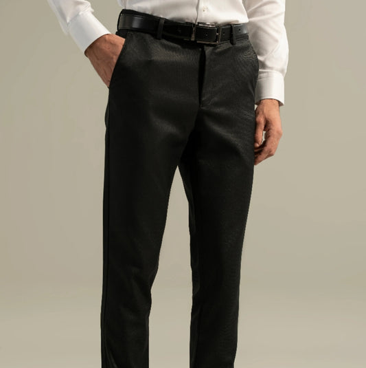 Black formal pants