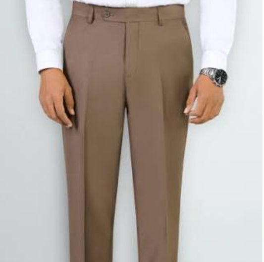 Brown Formal Pants