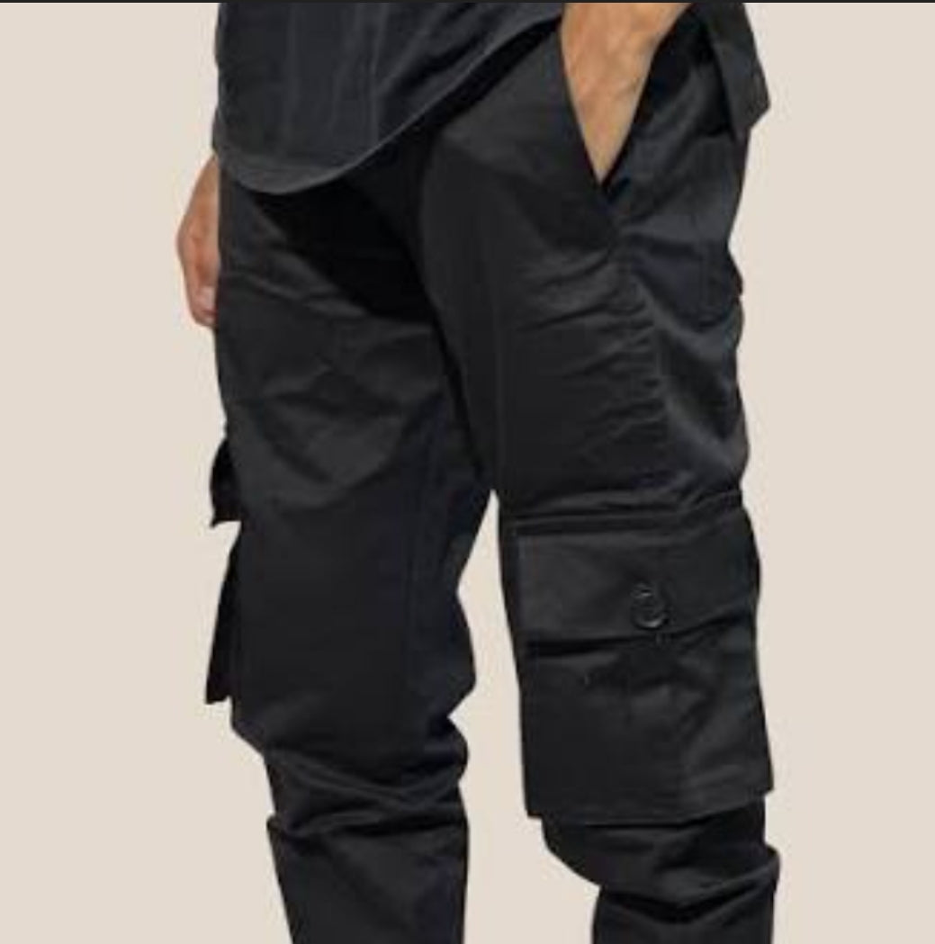 Black Cargo Pant