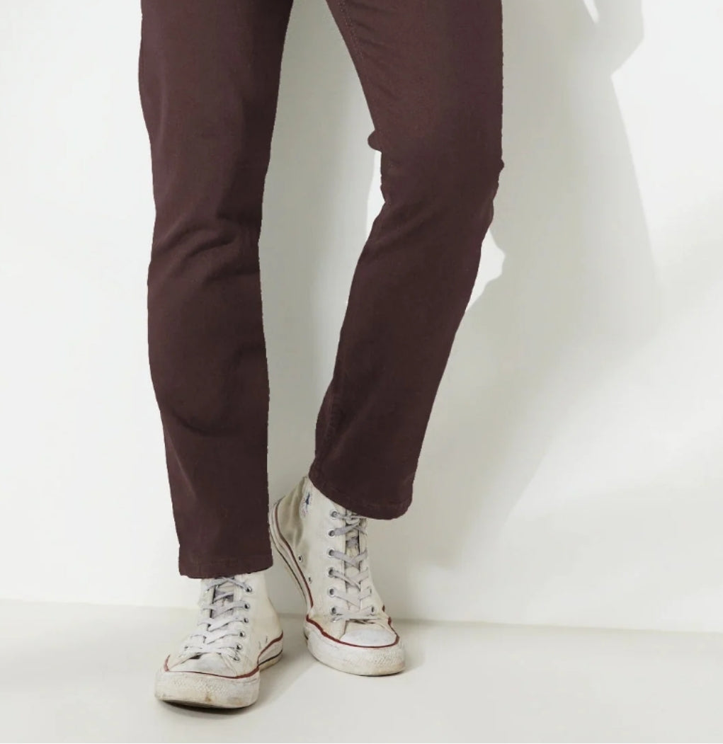 Brown Slim Fit Jeans
