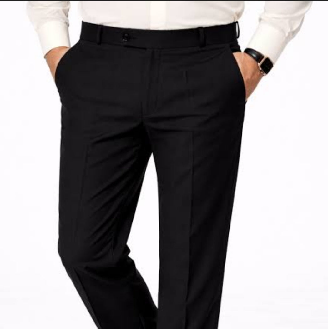 Black formal pants