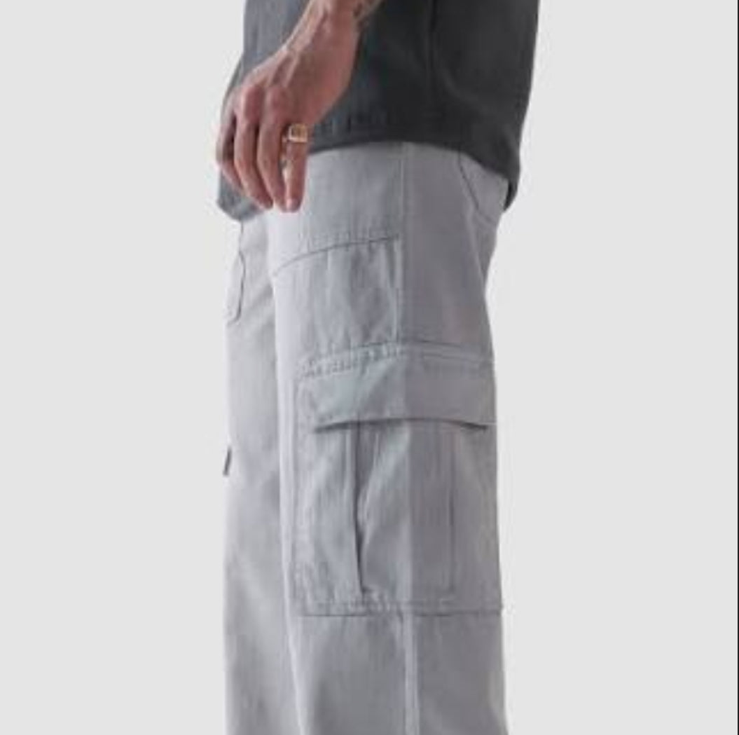 Grey Cargo Pant
