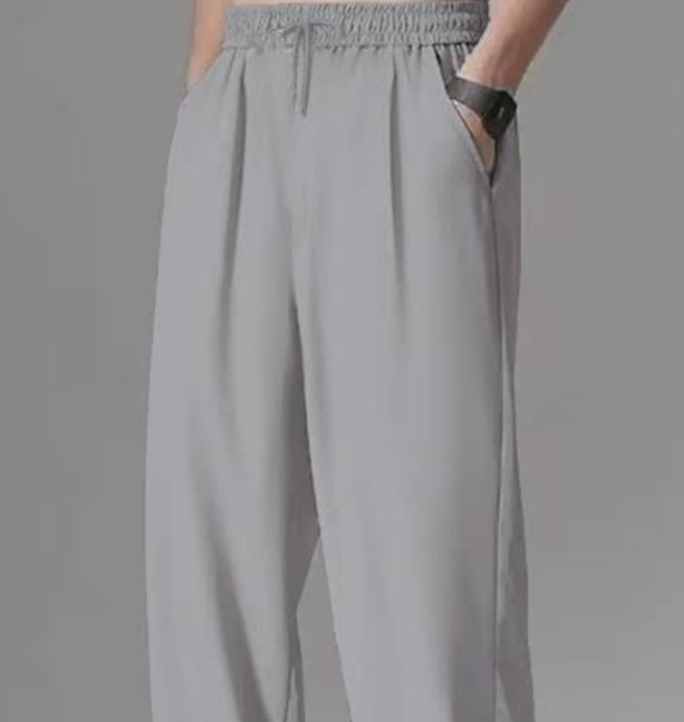 Grey Baggy Trouser